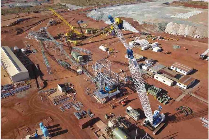 La planta de procesamiento de litio de Kamatevi está a punto de completarse